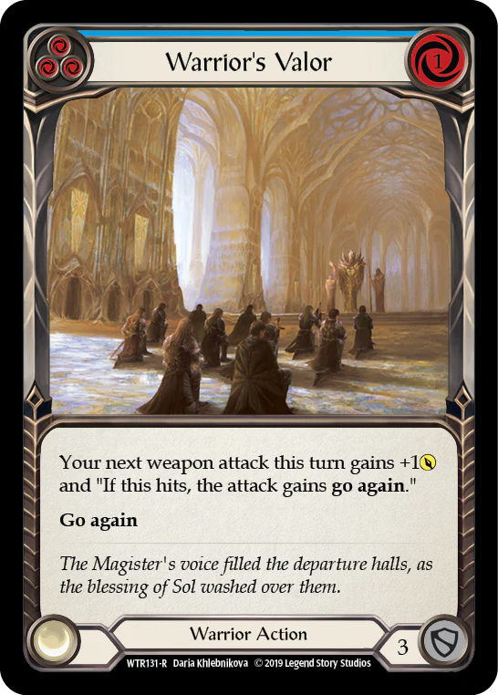 Warrior's Valor (Blue) - Image 3