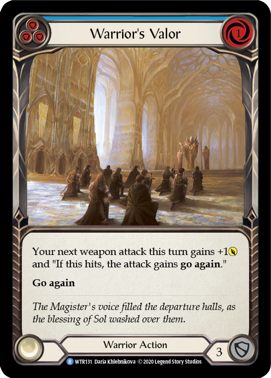 Warrior's Valor (Blue) - Image 4
