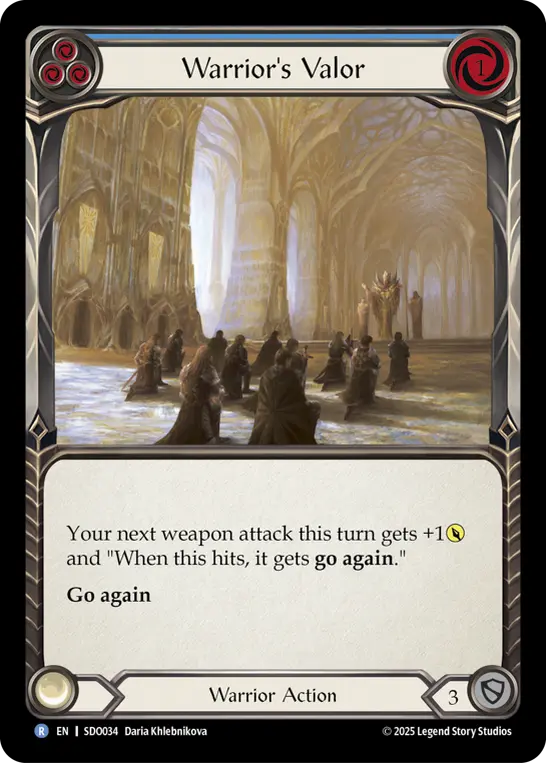 Warrior's Valor (Blue) - Image 5