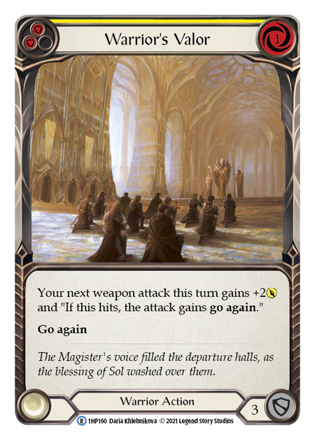 Warrior's Valor (Yellow) - Image 2