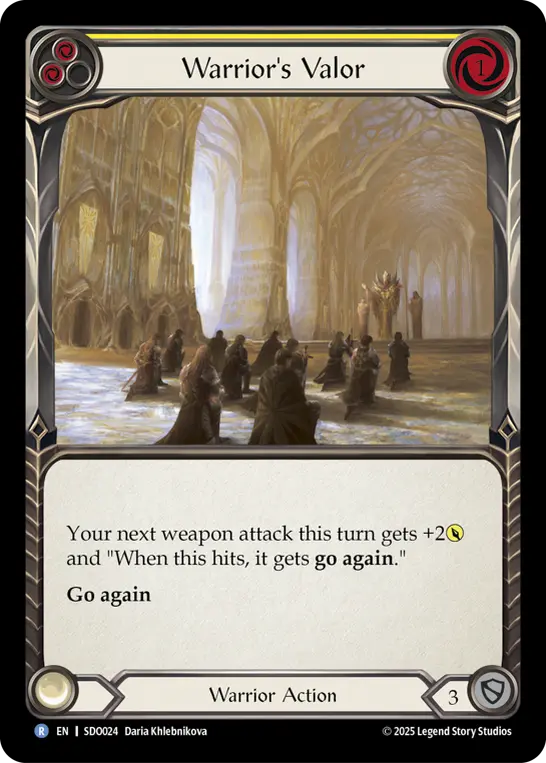 Warrior's Valor (Yellow) - Image 5