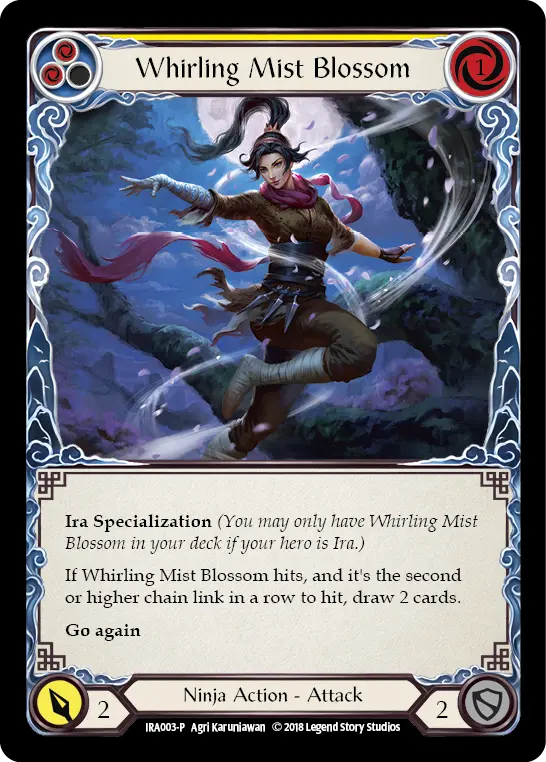 Whirling Mist Blossom (Yellow) - Image 2
