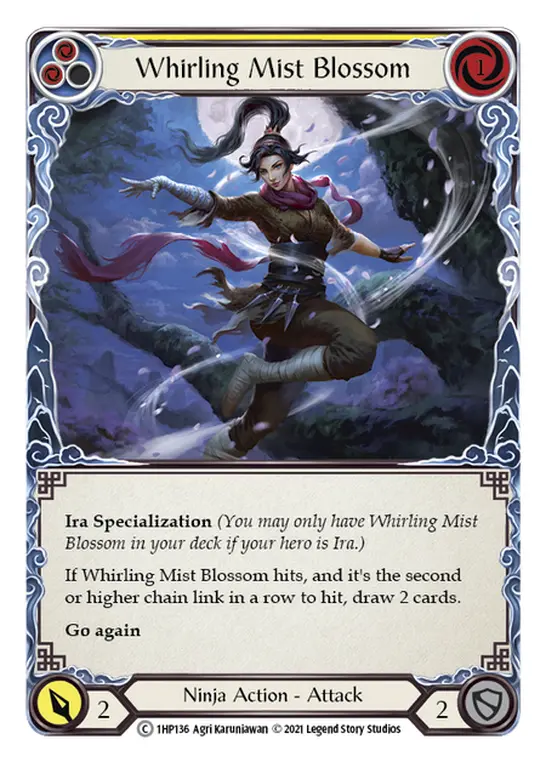 Whirling Mist Blossom (Yellow) - Image 3
