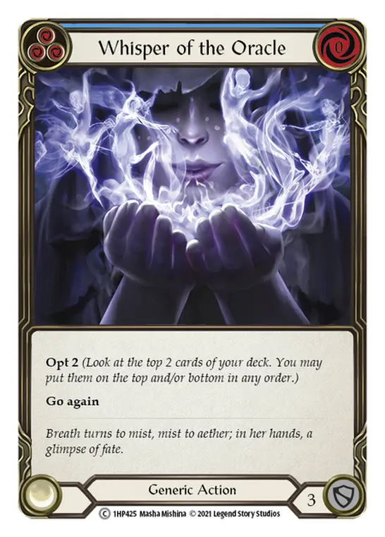 Whisper of the Oracle (Blue) - Image 2