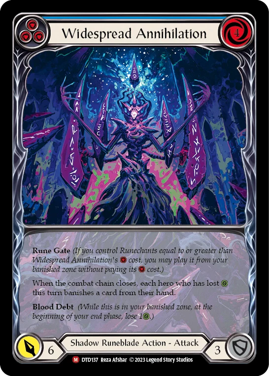 Widespread Annihilation (Blue) - Image 2