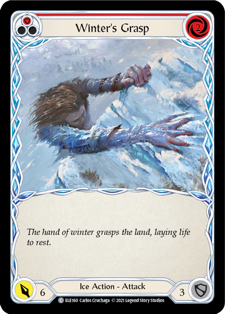 Winter's Grasp (Red)