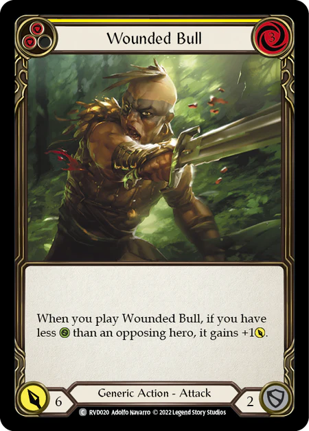 Wounded Bull (Yellow) - Image 2