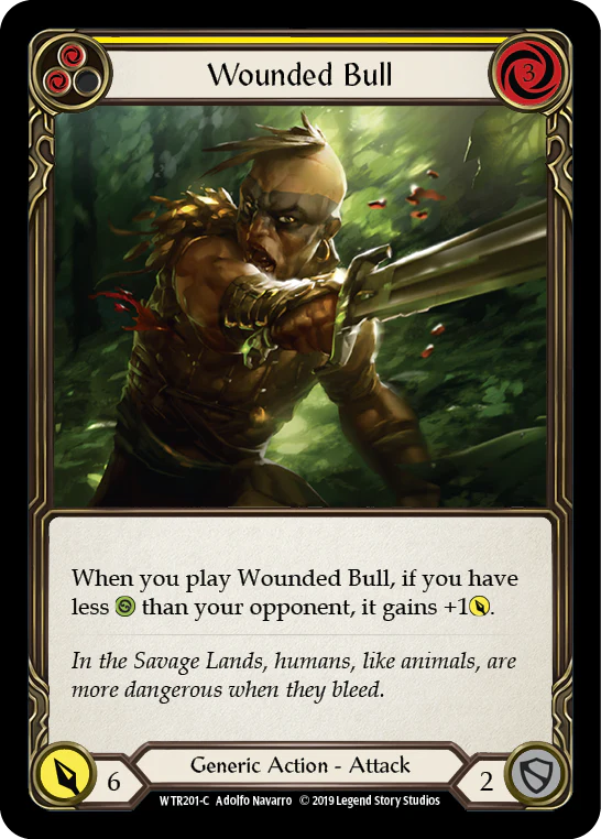 Wounded Bull (Yellow) - Image 3