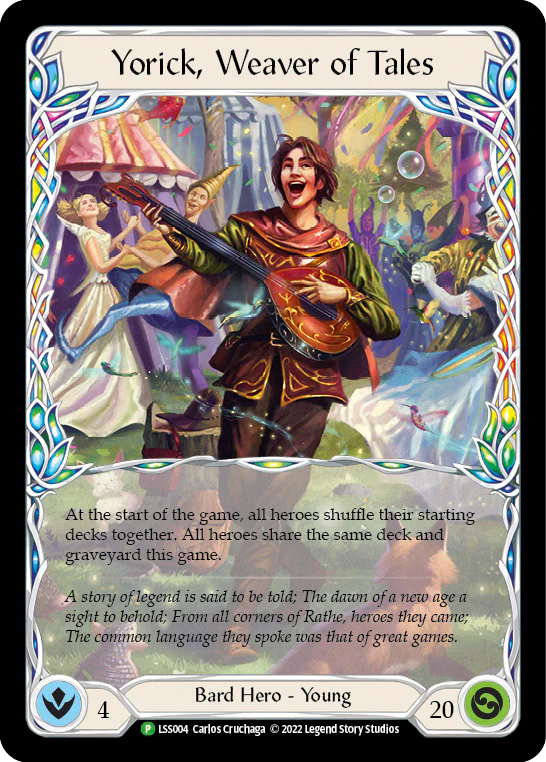Yorick, Weaver of Tales